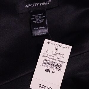 Ashley Stewart Black Blazer